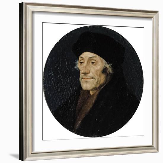 Erasmus, C.1532-Hans Holbein the Younger-Framed Giclee Print