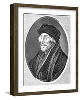 Erasmus, Holloway, Holbein-T Holloway-Framed Art Print