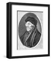 Erasmus, Holloway, Holbein-T Holloway-Framed Art Print