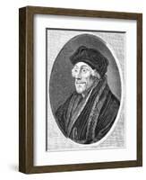 Erasmus, Holloway, Holbein-T Holloway-Framed Art Print