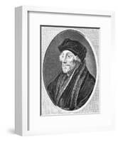 Erasmus, Holloway, Holbein-T Holloway-Framed Art Print