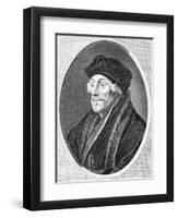 Erasmus, Holloway, Holbein-T Holloway-Framed Art Print