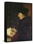 Erasmus of Rotterdam, 1523-Hans Holbein the Younger-Framed Stretched Canvas