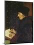 Erasmus of Rotterdam, 1523-Hans Holbein the Younger-Mounted Giclee Print