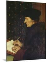 Erasmus of Rotterdam, 1523-Hans Holbein the Younger-Mounted Giclee Print