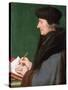 Erasmus of Rotterdam, 1523-Hans Holbein the Younger-Stretched Canvas