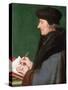 Erasmus of Rotterdam, 1523-Hans Holbein the Younger-Stretched Canvas