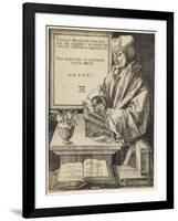 Erasmus of Rotterdam, 1526-Albrecht Dürer-Framed Giclee Print