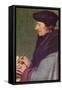Erasmus of Rotterdam-Hans Holbein the Younger-Framed Stretched Canvas