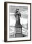 Erasmus, Statue-null-Framed Art Print