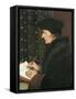 Erasmus-Hans Holbein the Younger-Framed Stretched Canvas