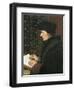Erasmus-Hans Holbein the Younger-Framed Art Print