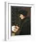 Erasmus-Hans Holbein the Younger-Framed Art Print