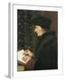 Erasmus-Hans Holbein the Younger-Framed Art Print