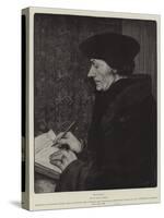 Erasmus-Hans Holbein the Younger-Stretched Canvas