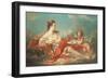 Erato, the Muse of Love Poetry-Francois Boucher-Framed Giclee Print