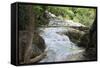 Erawan Falls, Erawan National Park, Kanchanaburi, Thailand, Southeast Asia, Asia-Christian Kober-Framed Stretched Canvas