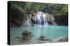 Erawan Falls, Kanchanaburi, Thailand, Southeast Asia, Asia-Alex Robinson-Stretched Canvas