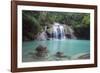 Erawan Falls, Kanchanaburi, Thailand, Southeast Asia, Asia-Alex Robinson-Framed Photographic Print