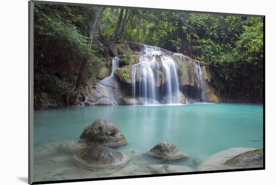 Erawan Falls, Kanchanaburi, Thailand, Southeast Asia, Asia-Alex Robinson-Mounted Photographic Print