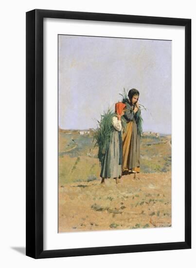 Erbaiole, 1876-Niccolo Cannicci-Framed Giclee Print