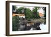 Erbistock Ferry and Church, Wrexham, 1926-null-Framed Giclee Print