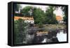 Erbistock Ferry and Church, Wrexham, 1926-null-Framed Stretched Canvas