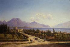 View of the Lake Garda-Ercole Calvi-Stretched Canvas