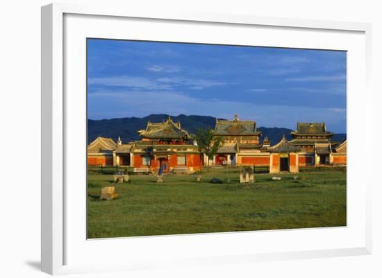 Erdene Zuu Monastery, Karakorum, Uvurkhangai, Mongolia-Bruno Morandi-Framed Photographic Print