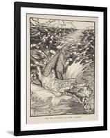 Ere the Leviathan Can Swim a League, Illustration from 'Midsummer Nights Dream'-Arthur Rackham-Framed Giclee Print