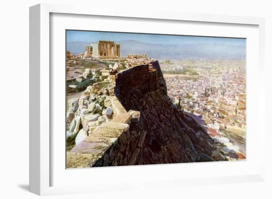 Erechtheion, Athens, Greece, C1924-null-Framed Giclee Print