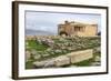 Erechtheion, with Porch of the Maidens or Caryatids, Acropolis, UNESCO World Heritage Site, Athens-Eleanor Scriven-Framed Photographic Print