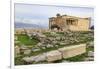 Erechtheion, with Porch of the Maidens or Caryatids, Acropolis, UNESCO World Heritage Site, Athens-Eleanor Scriven-Framed Photographic Print