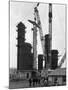 Erecting an Absorption Tower, Coleshill Coal Preparation Plant, Warwickshire, 1962-Michael Walters-Mounted Photographic Print