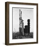 Erecting an Absorption Tower, Coleshill Coal Preparation Plant, Warwickshire, 1962-Michael Walters-Framed Photographic Print