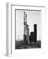 Erecting an Absorption Tower, Coleshill Coal Preparation Plant, Warwickshire, 1962-Michael Walters-Framed Photographic Print