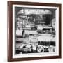 Erecting Shop, Baldwin Locomotive Works, Philadelphia, Pennsylvania, USA, 20th Century-null-Framed Photographic Print