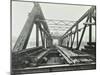 Erection of Emergency Thames Bridge, London, 1942-null-Mounted Premium Photographic Print