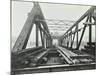 Erection of Emergency Thames Bridge, London, 1942-null-Mounted Photographic Print