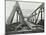Erection of Emergency Thames Bridge, London, 1942-null-Mounted Photographic Print