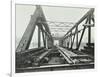 Erection of Emergency Thames Bridge, London, 1942-null-Framed Photographic Print