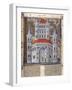 Erection of the Facade of the Temple of Solomon in Jerusalem-null-Framed Giclee Print