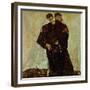 "Eremiten" (Hermits) Egon Schiele and Gustav Klimt-Egon Schiele-Framed Giclee Print