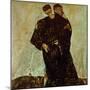 "Eremiten" (Hermits) Egon Schiele and Gustav Klimt-Egon Schiele-Mounted Giclee Print
