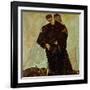 "Eremiten" (Hermits) Egon Schiele and Gustav Klimt-Egon Schiele-Framed Giclee Print