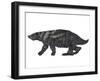 Eremotherium Ground Sloth, Side View-Stocktrek Images-Framed Art Print