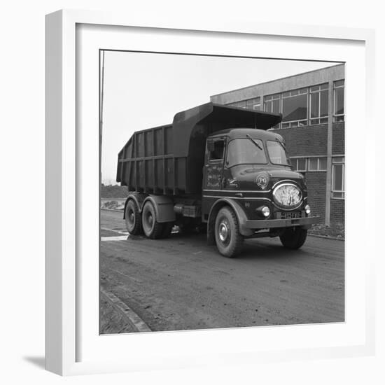 Erf 66Gsf Tipper at the Park Gate Iron and Steel Co, Rotherham, South Yorkshire, 1964-Michael Walters-Framed Photographic Print