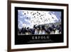 Erfolg: Motivationsposter Mit Inspirierendem Zitat-null-Framed Photographic Print