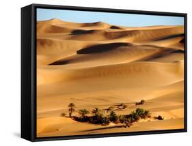 Erg Ubari Desert, Ubari, Libya, North Africa, Africa-null-Framed Stretched Canvas