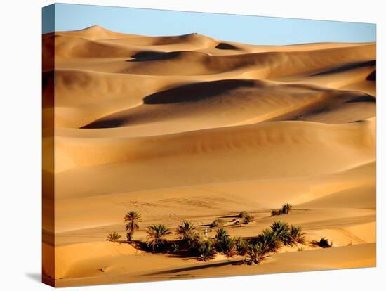 Erg Ubari Desert, Ubari, Libya, North Africa, Africa-null-Stretched Canvas